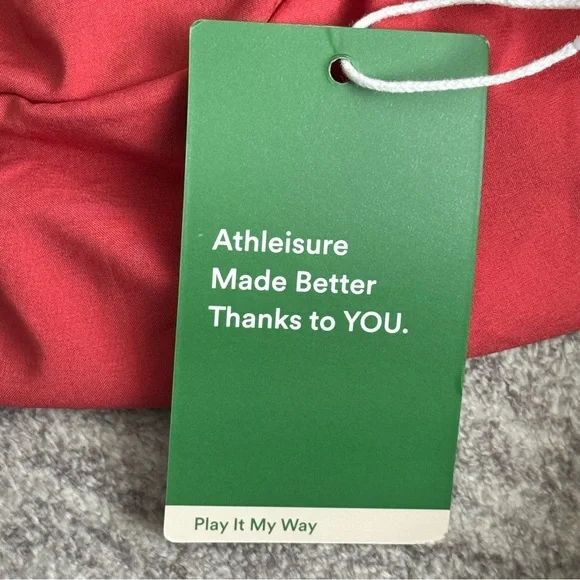 Halara NWT Wide Leg Athleisure Jumpsuit – Medium – Kapok Red - Picture 7 of 10